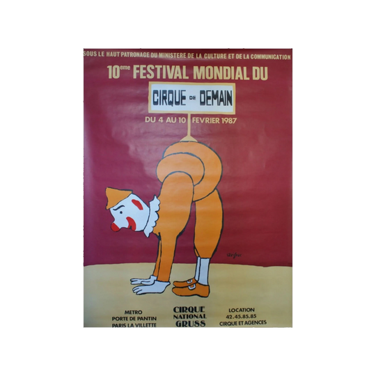 Savignac Festival Mondial du Cirque de Demain 1987