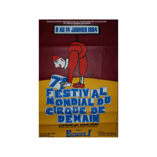 Savignac Festival Mondial du Cirque de Demain 1984