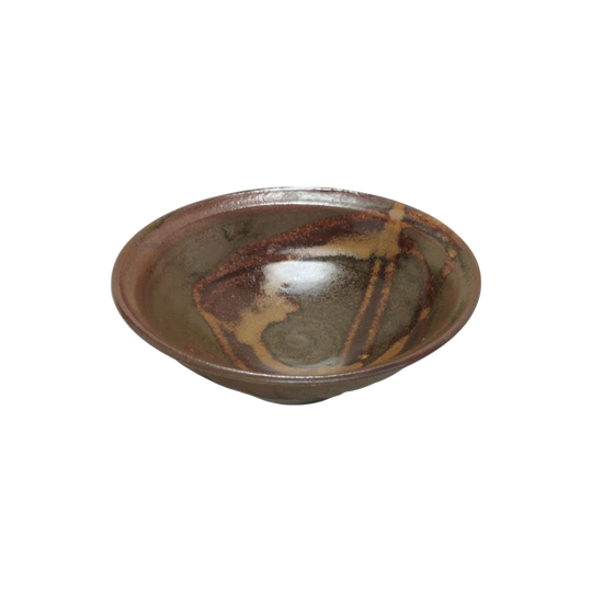Stoneware bowl by Harold Hughan