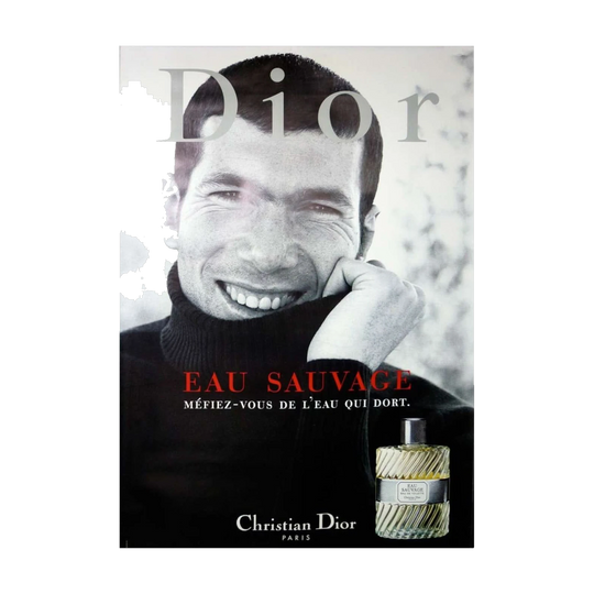 Dior Eau Sauvage - Zinedine Zidane 2