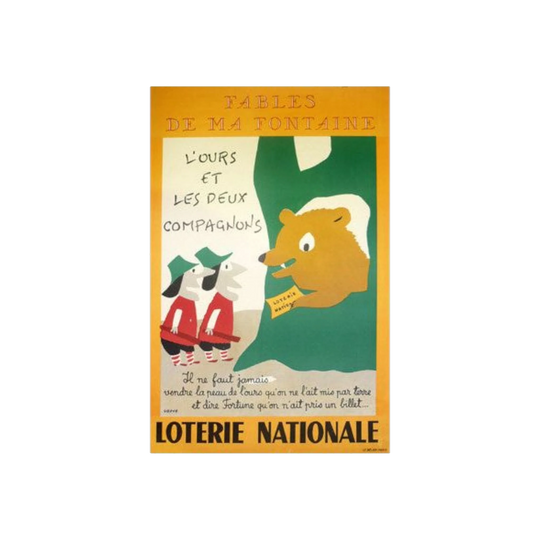 Loterie Nationale L'Ours et les Deux Compagnons