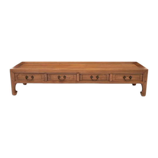 Four drawer low table
