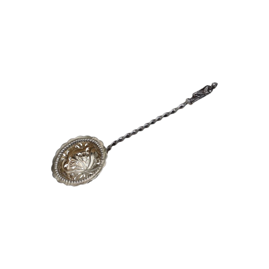 Sterling silver sifter spoon London 1889
