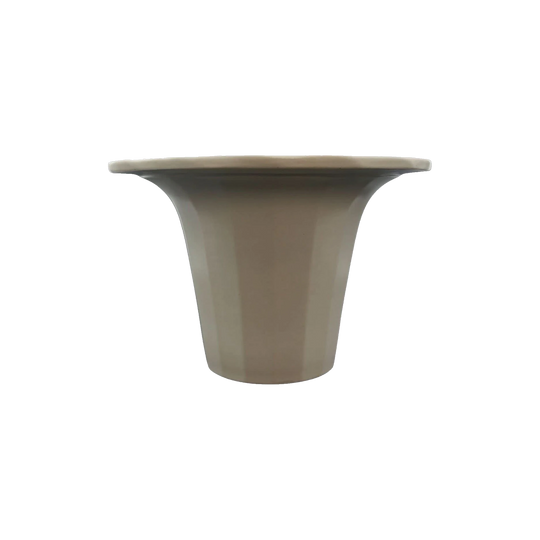 Keith Murray Hat Vase – Moonstone Glaze, Rare Undocumented Shape