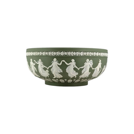 Dancing Hours Bowl in Dark Sage