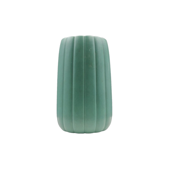 Keith Murray for Wedgwood Vase, Shape 4128, Matt Green, 7.5 in