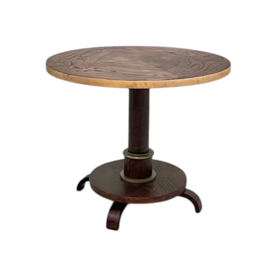 Unique mid century pedestal table