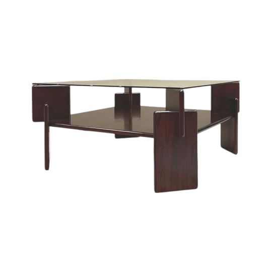 MCM rosewood coffee table