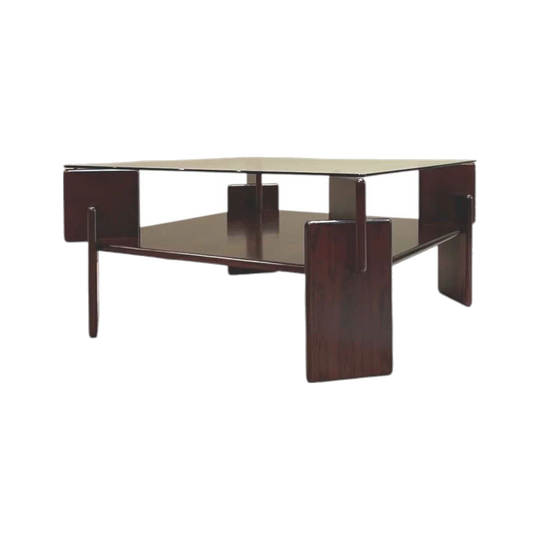 MCM rosewood coffee table