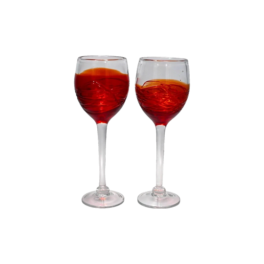Handblown Wine/Water Goblets