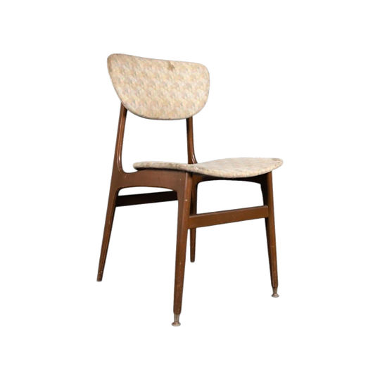 Set of Vintage Scandinavian-Style Dining Chairs – Restoration Package