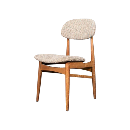 Set of 4 Matchstick-Back Dining Chairs, Unrestored (Maker Unknown)