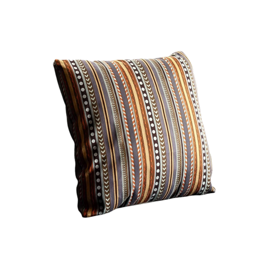 Maharam Folklore Cushion with Kvadrat Divina 3 Wool Felt Back – Optional Insert, 40 x 40 / 45 x 45 cm