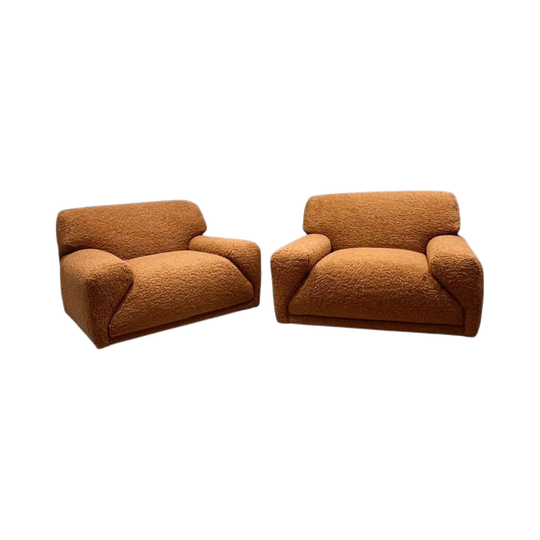 #134 Italian Mid Century Modern Lounge Chairs