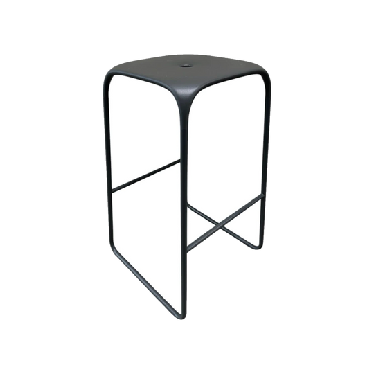 Infiniti Bobo Bar Stool designed by Fabrizio Batoni - Grey