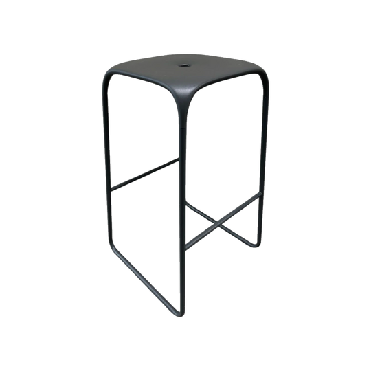 Infiniti Bobo Bar Stool designed by Fabrizio Batoni - Grey