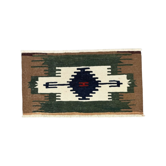 Imalat Vintage Handmade Turkish Kilim Rug