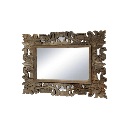 Carved Thai Mirror or Frame