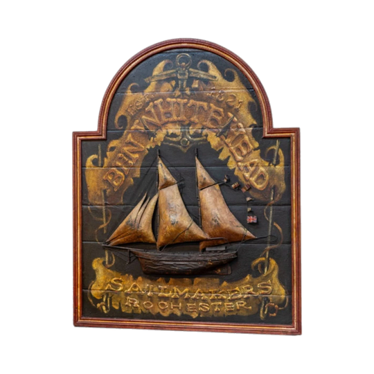 English 20th century hand painted pub sign