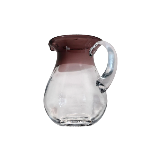 Water/Cocktail Pitcher. Mexican glass jug.