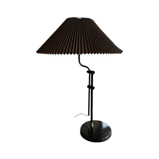 Vintage Adjustable Pleated Lamp