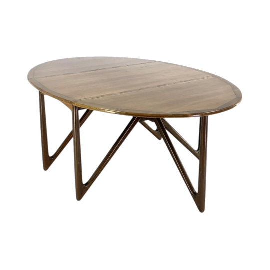 Kurt Østervig Danish Gate-Leg Dining Table in Brazilian Rosewood