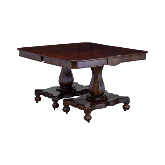 Pair of Early 19th-Century English Regency Mahogany Pedestal Tables