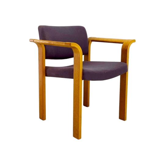 Magnus Olesen Oak Chairs. Set of 6, priced individually.