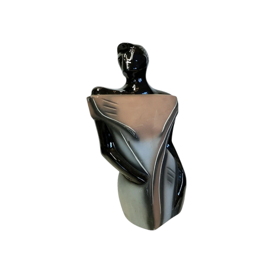 Ceramic Bust in the Style of Lindsey B Balkweill, 1980s