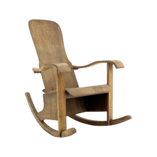 Móveis Cimo Rocking Chair, Brazil, 1950s