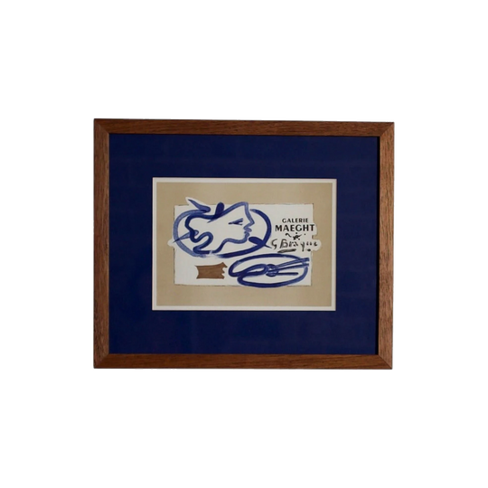Profil a la Palette GEORGES BRAQUE