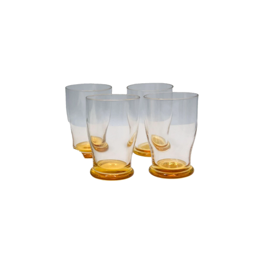 Amber Based Juice Glasses