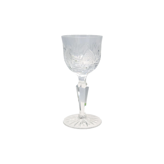 Bohemian Crystal Wine Glass