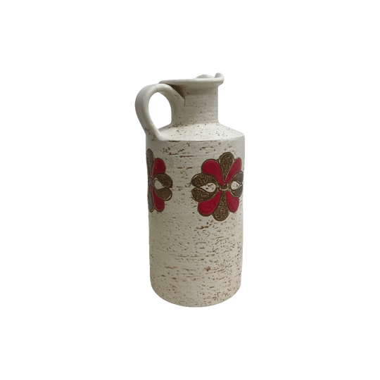 1960s Aldo Londi for Bitossi Italian Pottery Jug Vase