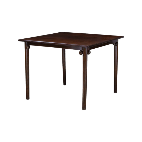 Josef Hoffmann Model 9049 Beechwood Breakfast Table for the Purkersdorf Sanatorium, c.1903, J.&J. Kohn, Vienna