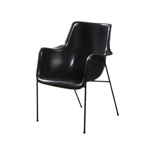 1950s Lawrence Peabody PF1 Moulded Fibreglass Chair for Selig