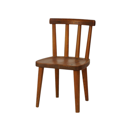 Utö Pine Chair by Axel Einar Hjorth for Nordiska Kompaniet, Sweden, 1932