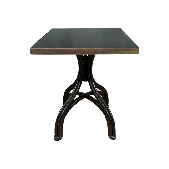 Vintage Cafe Table - Square Black, Thonet