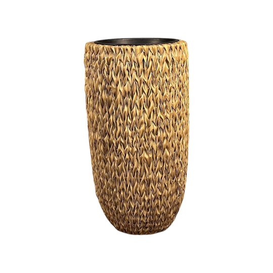 Poly Rattan Wicker planter pot