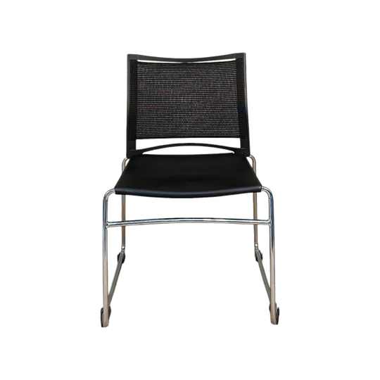 Rapidline PMV-BK Stackable Chair