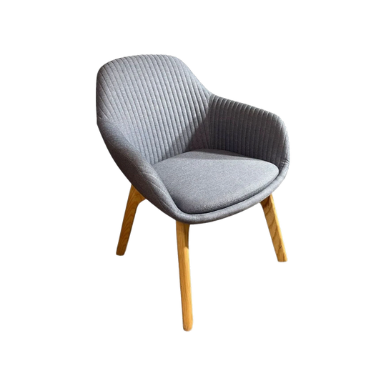 Stylish Grey Occasional Chair