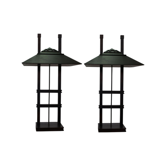 Pair of Lamps in the manner of Walter Burley Griffin (1876 – 1937)