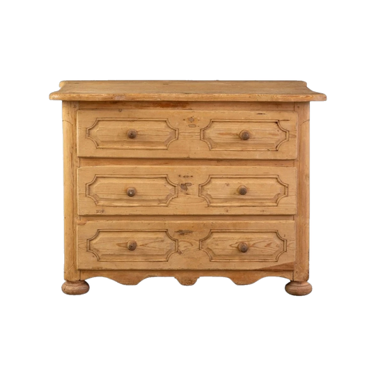 18th-Century Northern European Pine Commode