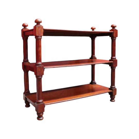 Antique Australian Cedar Three-Tier Dumb Waiter / Server