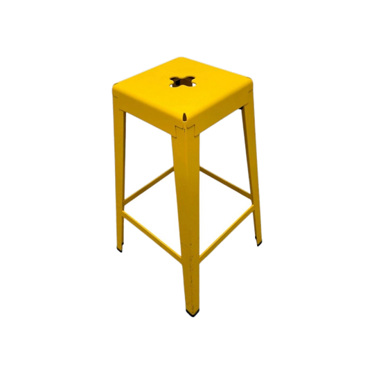 Tait Good One Barstool – Yellow Powder Coat Steel (Australian Made)
