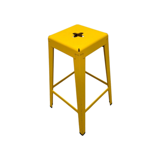 Tait Good One Barstool – Yellow Powder Coat Steel (Australian Made)