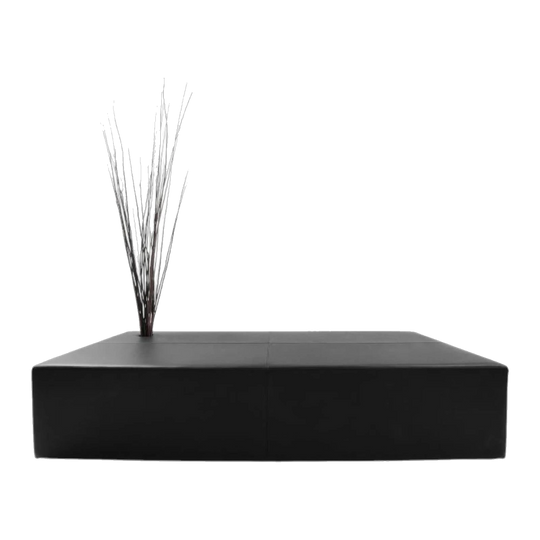 Sticks Ottoman in Elmo Leather with Plywood Construction