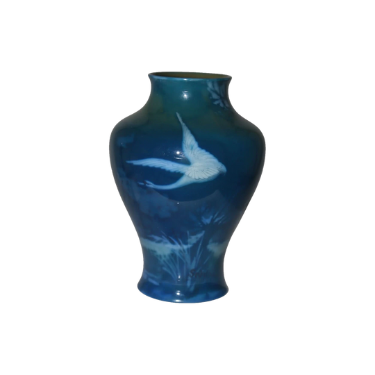 Royal Worcester Sabrina ware vase painted by Walter Sedgley