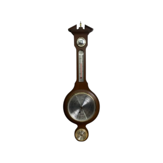 Vintage Barometer – Made in Japan, Detailed Dial, Silver-Toned Accents
