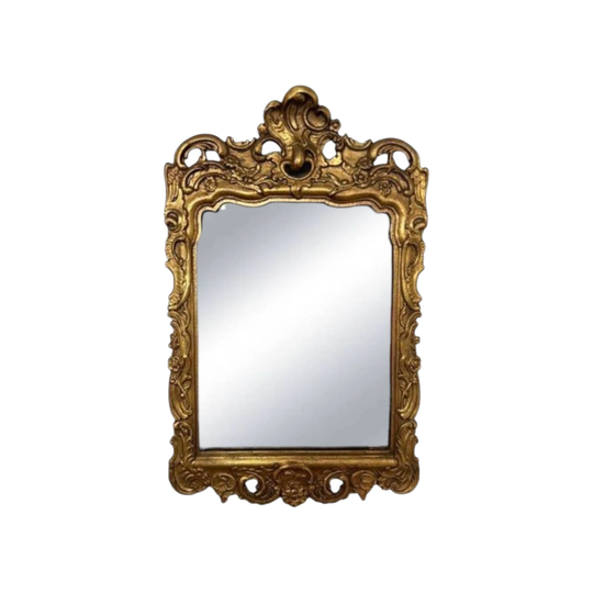 Early 1900s Vintage Reproduction 17th‑Century French Wall Mirror